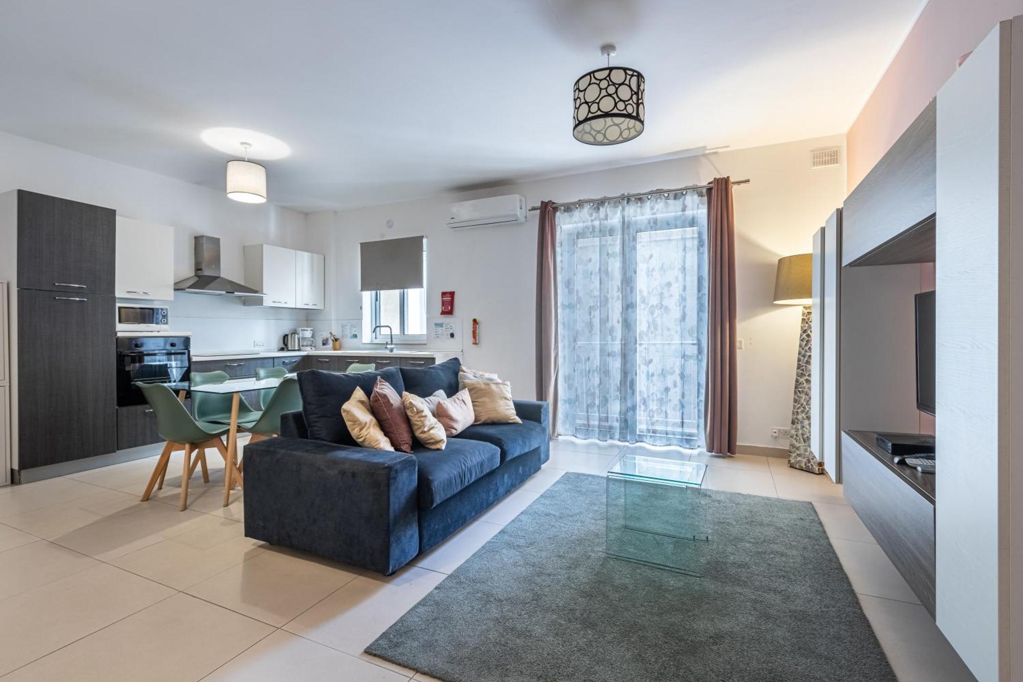 St Julians - Balluta 2 Bedroom Apartment Saint Julian's Ngoại thất bức ảnh